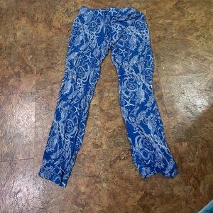 Cynthia Rowley Beachy, seahorse and starfish pajama bottoms